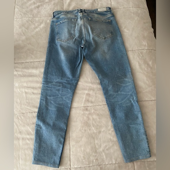 Zara Basic Straight Leg Denim Size US 6 - Picture 5 of 7